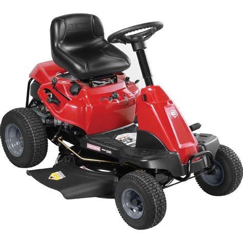 Contents include two bags, chute, hood, mounting brackets, weight and hardware. . Craftsman rear engine riding mower